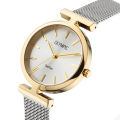 Olympic Horizon Gold and Silver Women's Watch OL90DDS001B