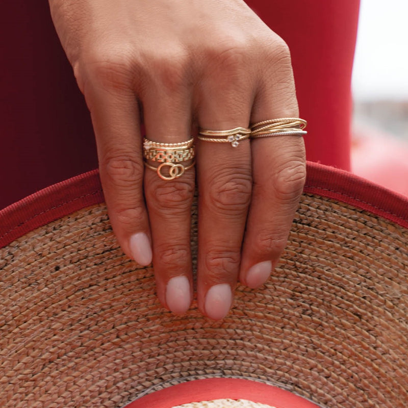 Jackie Gold Giro Doppio 14 Karat Gold Ring JKR24.408-52-zoom-