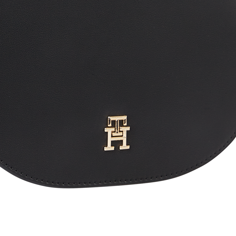 Tommy Hilfiger Logotape Black Crossbody Bag AW0AW17184BDS-zoom-