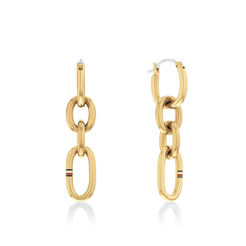 Tommy Hilfiger Jewels Goldfarbene Ohrhänger TJ2780786-zoom-