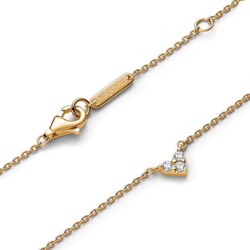 Pandora Timeless Goldfarbene Kette 363014C01-45 mit 585er Golden Plattierung-zoom-
