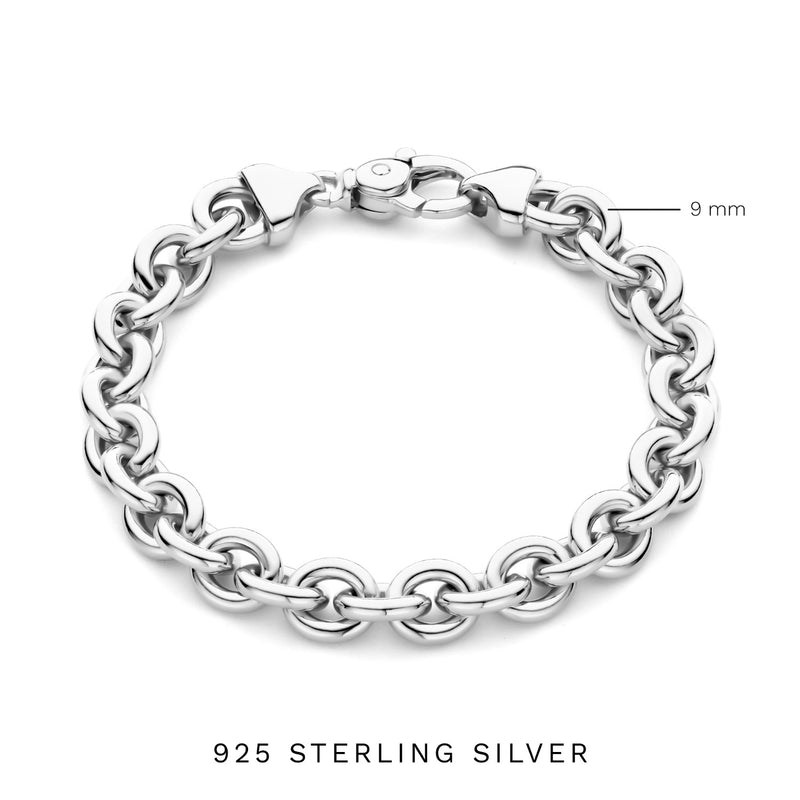 Parte Di Me Bibbiena Poppi Mila 925 Sterling Silber Link Armband PDM32125-zoom-