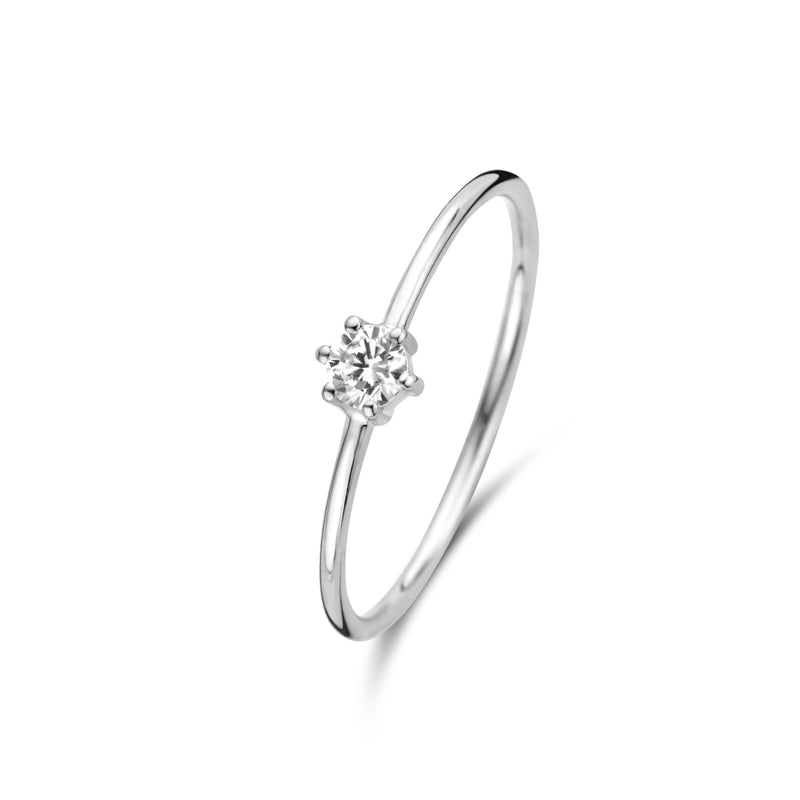 Isabel Bernard Saint Germain Abelle 14 Karat | Weißgold Ring IB330024-48-zoom-