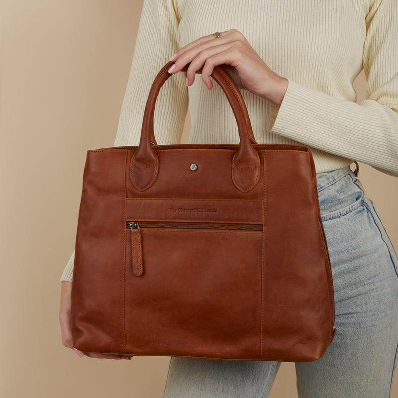 The Chesterfield Brand Passau damen Handtasche Braun/Kognak C48.129831-zoom-
