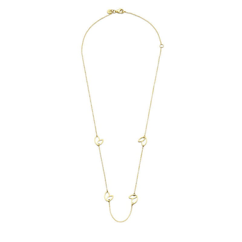 Isabel Bernard Cadeau d'Isabel 14 Karat Gold Halskette und Armband Geschenkset IB90187-zoom-