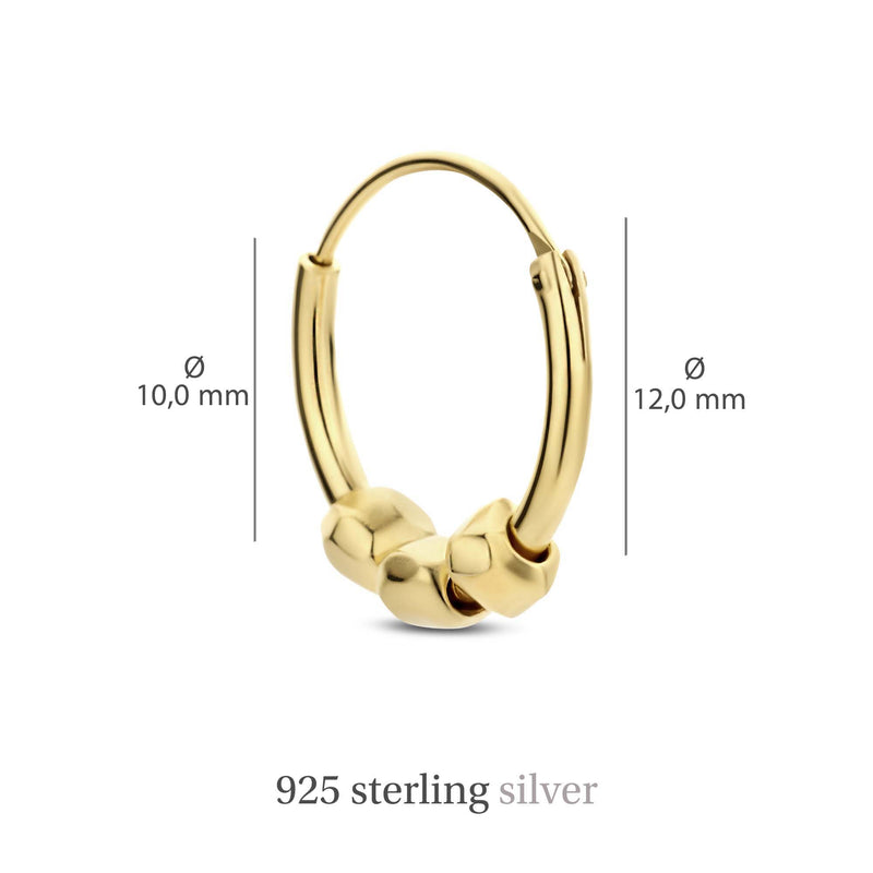 Violet Hamden Sisterhood Feminine 925 Sterling Silberne Vergoldete Creolen VH360023-zoom-