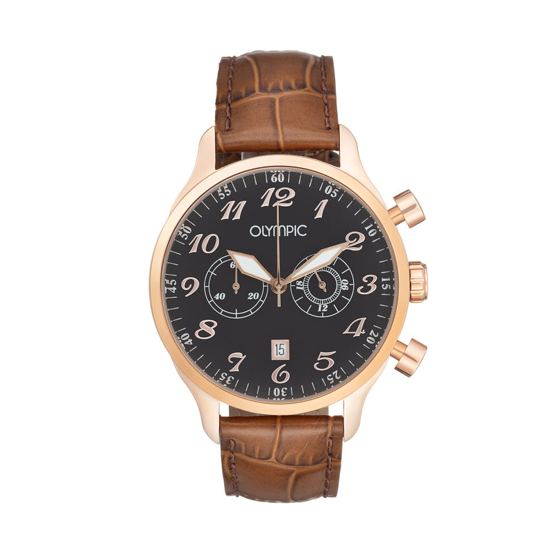 Olympic Black Men's Watch 2002-OL82HDL004-zoom-