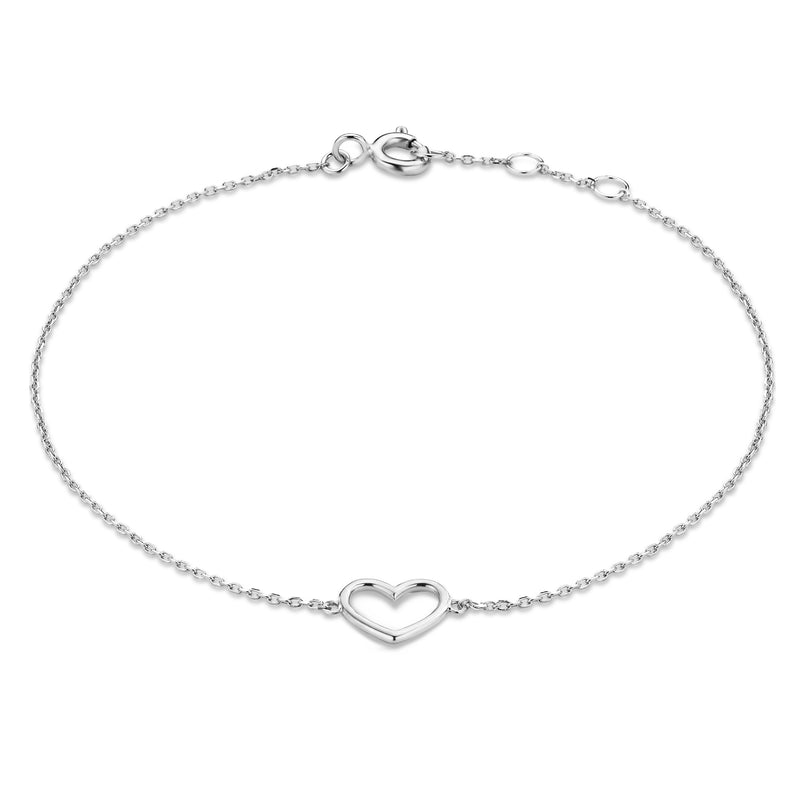 Isabel Bernard Saint Germain Amore 14 Karat | Weißgold Armband IB320052-zoom-