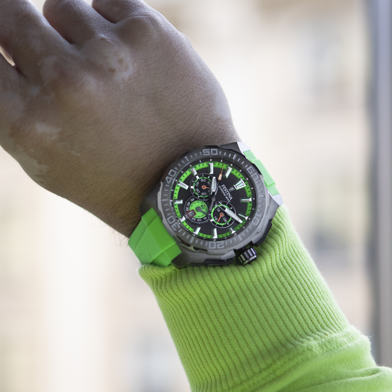 Festina Chrono Bike Schwarze Herrenuhr F20725/3-zoom-