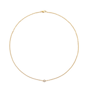 Mockberg Thin Diamond Necklace MO560