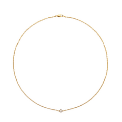 Mockberg Thin Diamond Necklace MO560