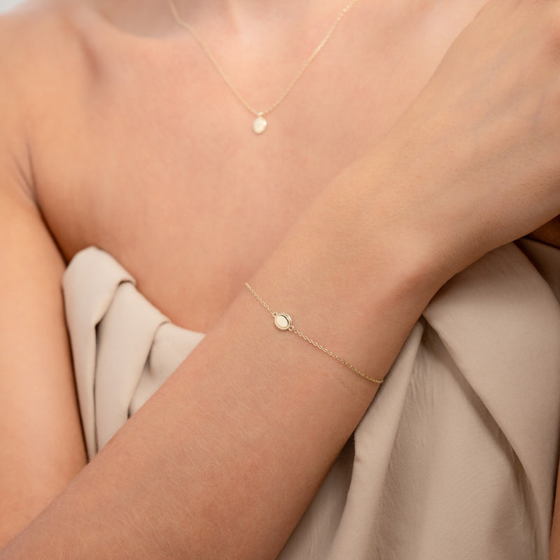 Isabel Bernard Le Marais Adeline 14 Karat Gold Armband IB320149-zoom-