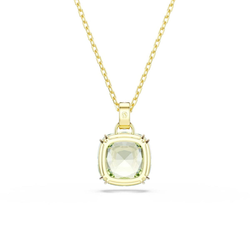 Swarovski Millenia Halskette in Goldoptik mit grünem Anhänger 5764821-zoom-