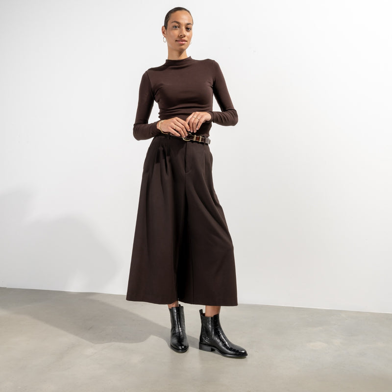 Isabel Bernard Vendôme Chey Croco Schwarze Chelsea Boots aus Kalbsleder IB53012-201-40-zoom-