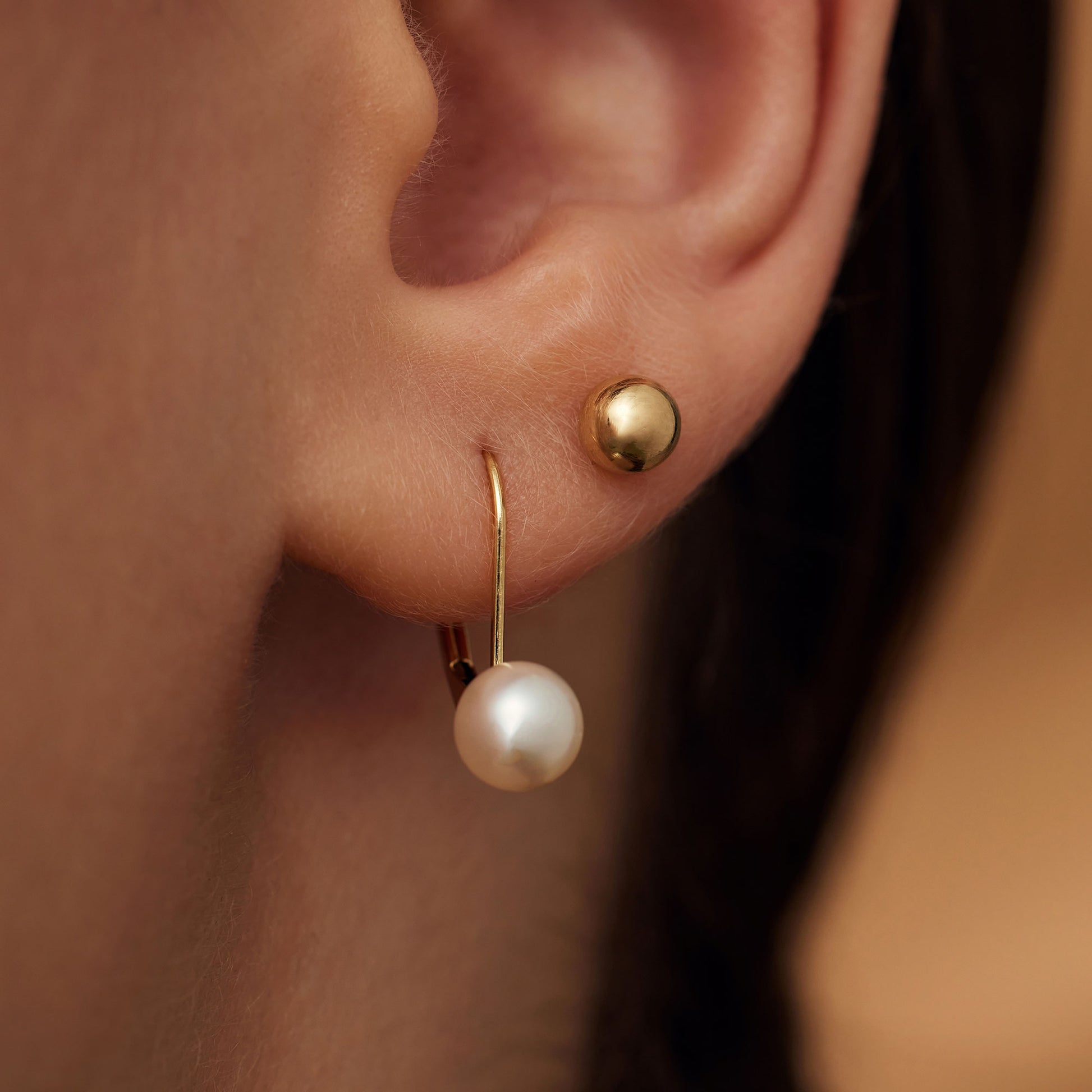 Beloro Jewels La Rinascente Chiara 9 karaat oorknoppen BO360009