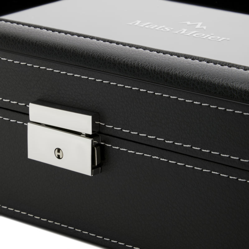 Mats Meier Mont Fort herren Uhrenbox Schwarz MM-Watchbox-1904-zoom-