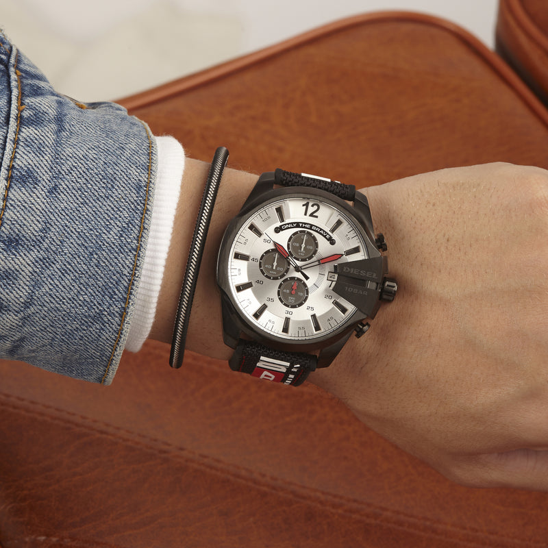 Diesel Mega Chief herren Uhr Schwarz DZ4512-zoom-