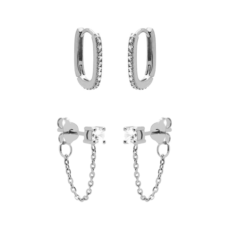 Karma damen Earparty Silber EPV22S-zoom-