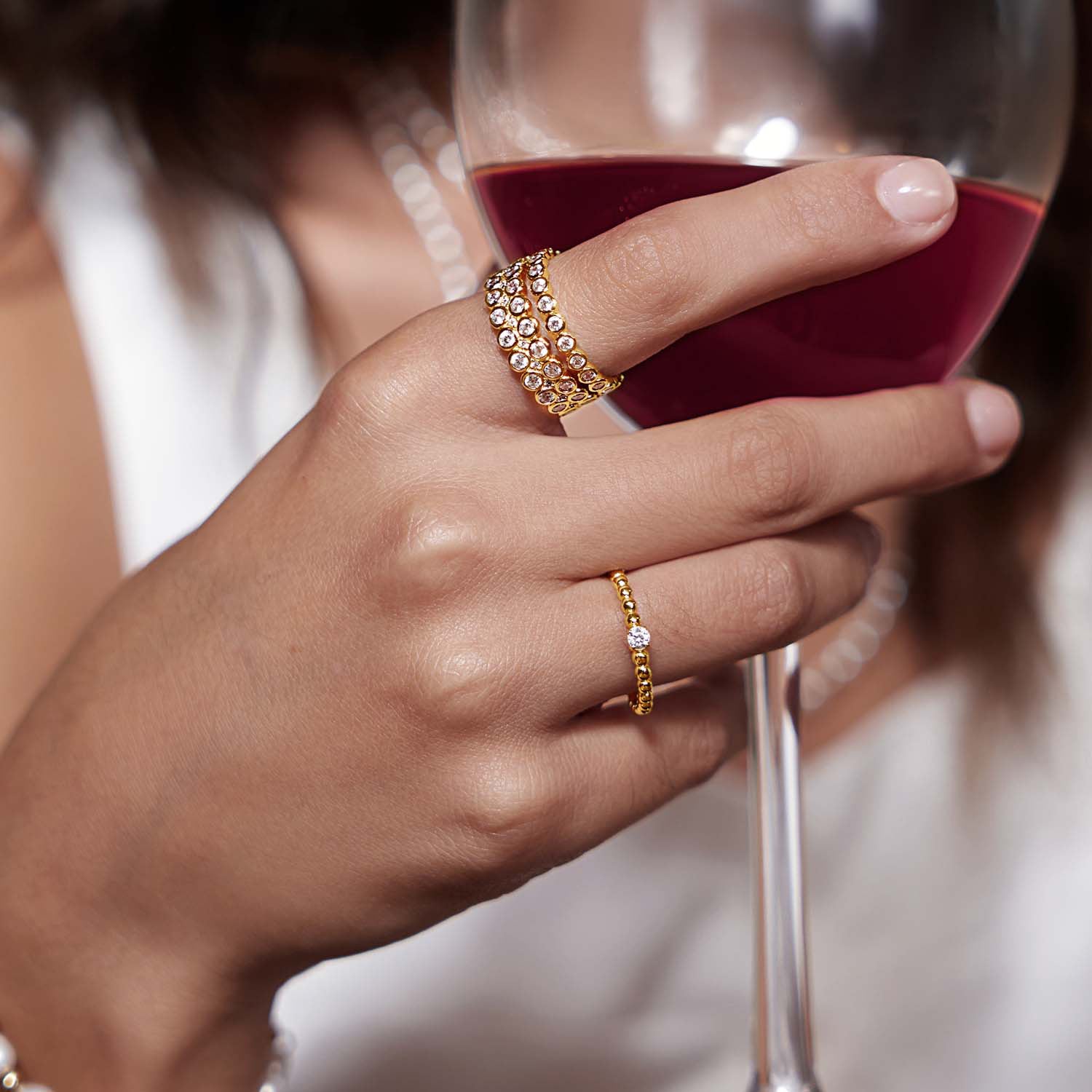 Ania Haie Ania Haie Chic Creator 925 Sterling Silver Ring 2002-AH-R058-08G56