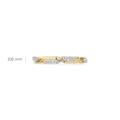 Blush 14 karat gold Ring 1256BZI/56