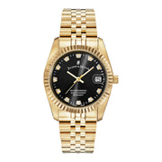 Jacques du Manoir Inspiration damen Uhr Gold NRO.21