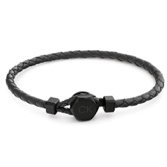 Calvin Klein Leather Bracelet 2002-CJ35000262