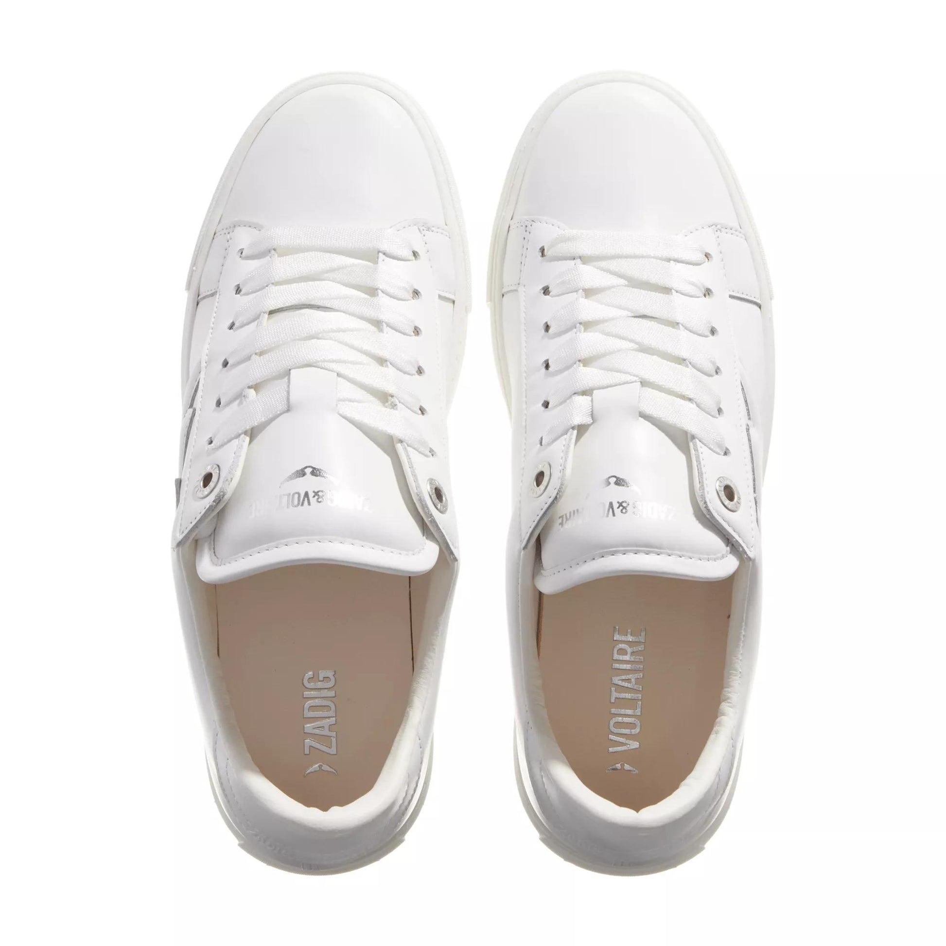 Zadig & Voltaire Witte Leren Sneakers 2001-A0209341_39