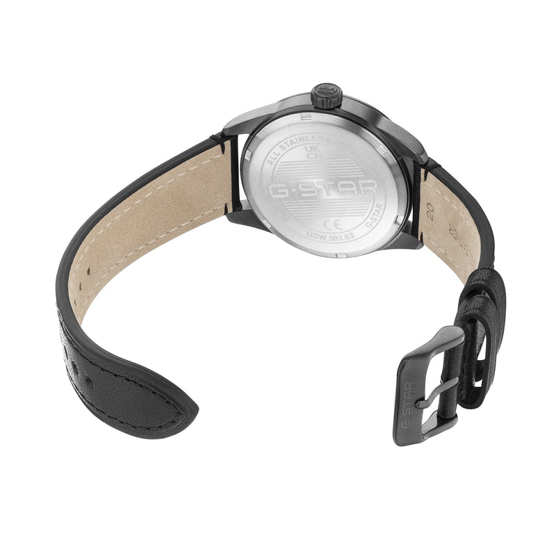 G-STAR Originals Gunmetal Herrenuhr GSW.503.02-zoom-