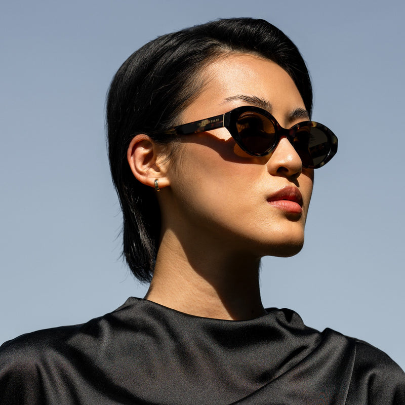 Isabel Bernard La Villette Rosaire Braun Tortoise Oval Sonnenbrille IB400002-04-14-zoom-