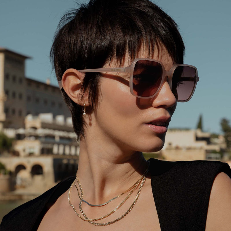 Isabel Bernard La Villette Rene Rosa Quadratisch Sonnenbrille IB400000-20-20-zoom-