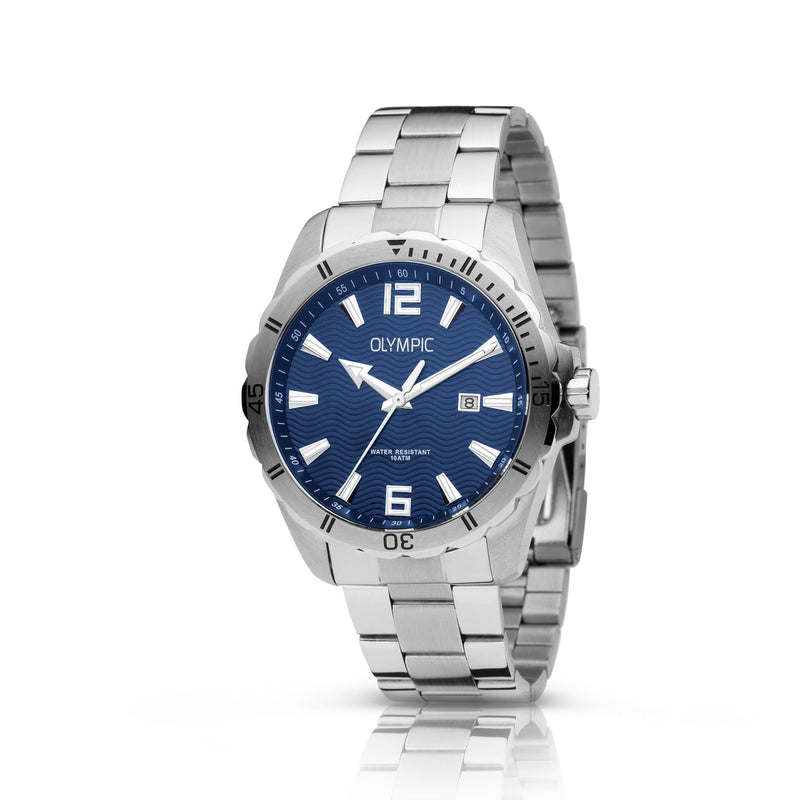 Olympic Pieter herren Uhr Silber OL72HSS249-zoom-
