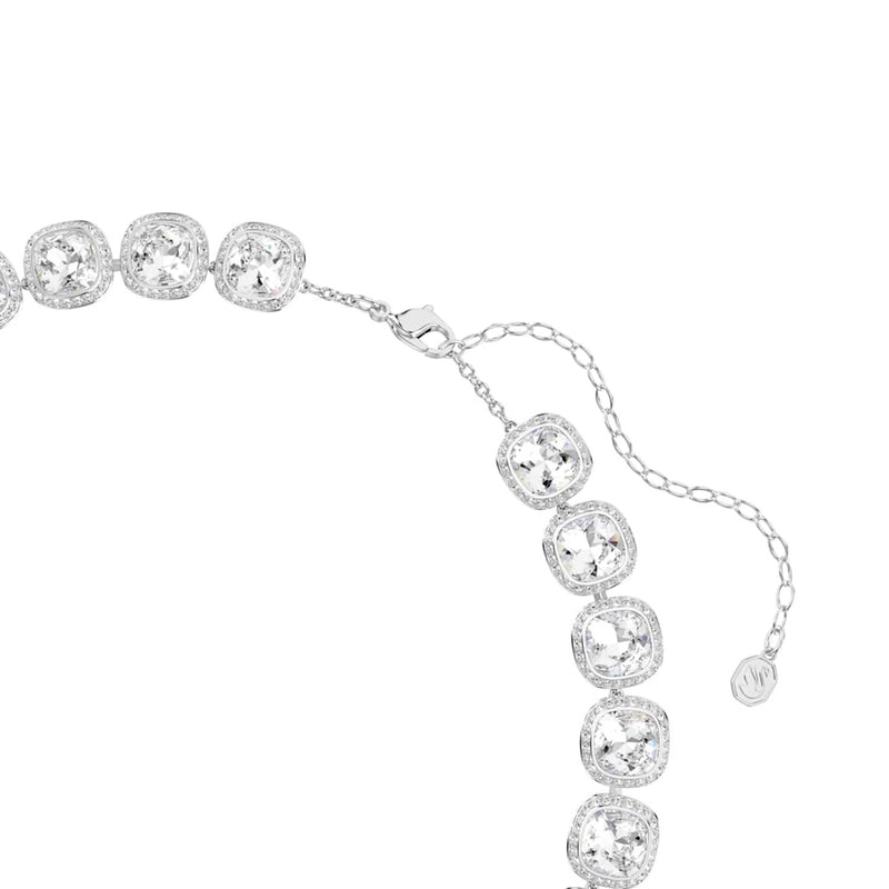 Swarovski Una Angelic Cushion Halskette in Silberoptik 5751326-zoom-