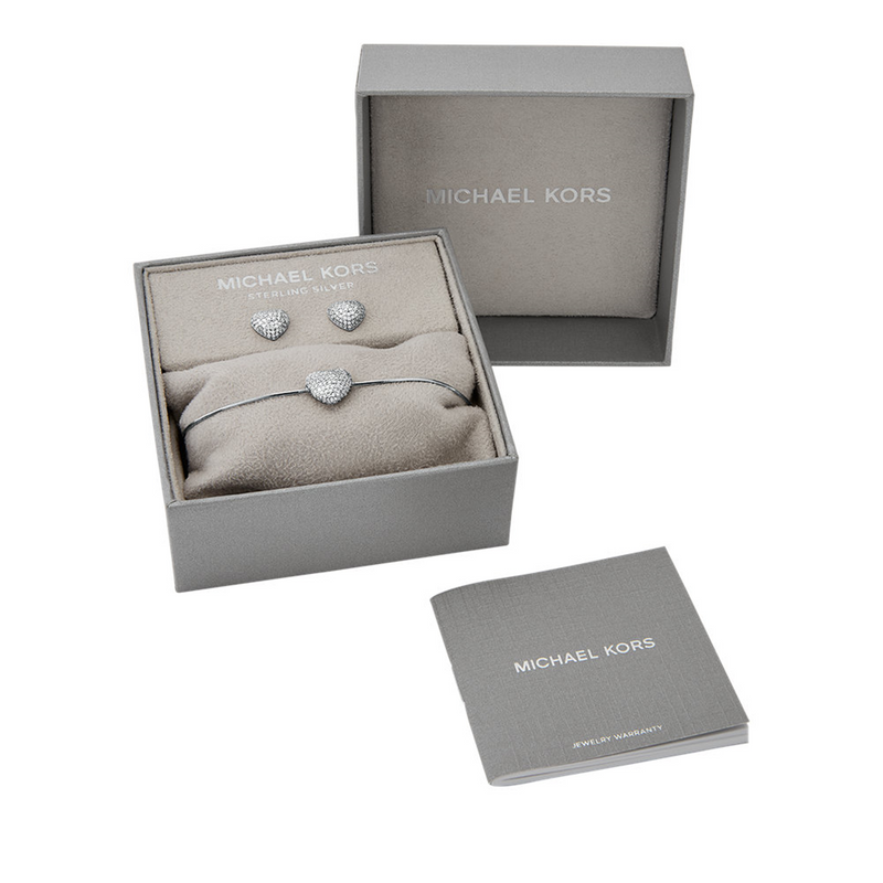 Michael Kors Premium Silbernes Geschenkset MKC1833SET-zoom-