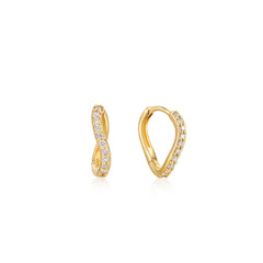 Ania Haie Magma Wave 14 Karat Gold Earrings 2002-AH-EAU004-02YG
