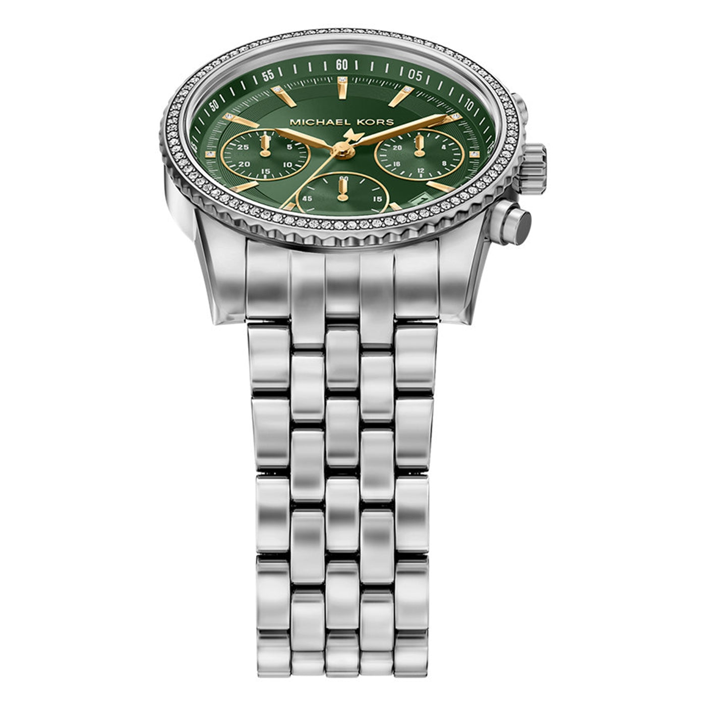 Michael Kors Bryant Round Green Dial Watch MK7583