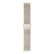 Sem Lewis mitropolitan Strap 24mm Silberfarbene SL620020