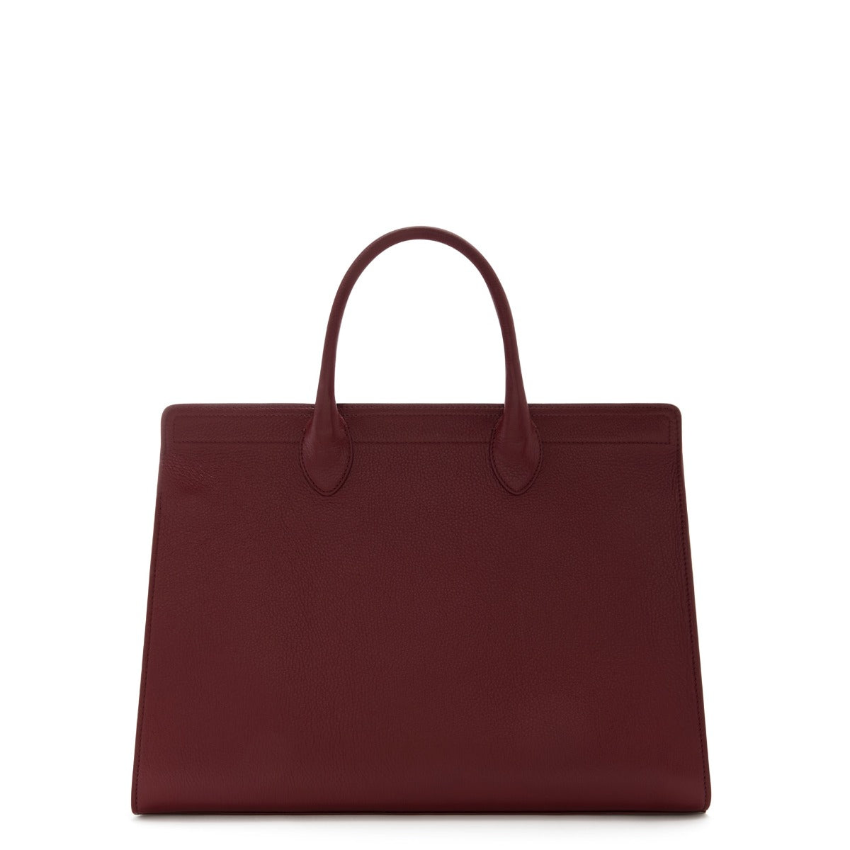 Isabel Bernard Honoré Nadine Bordeaux Calfskin Leather Handbag IB25080