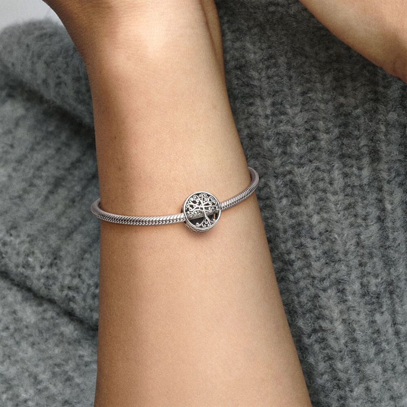 Pandora Moments 925 Sterling Zilveren Family Tree Bedel 797590-zoom-