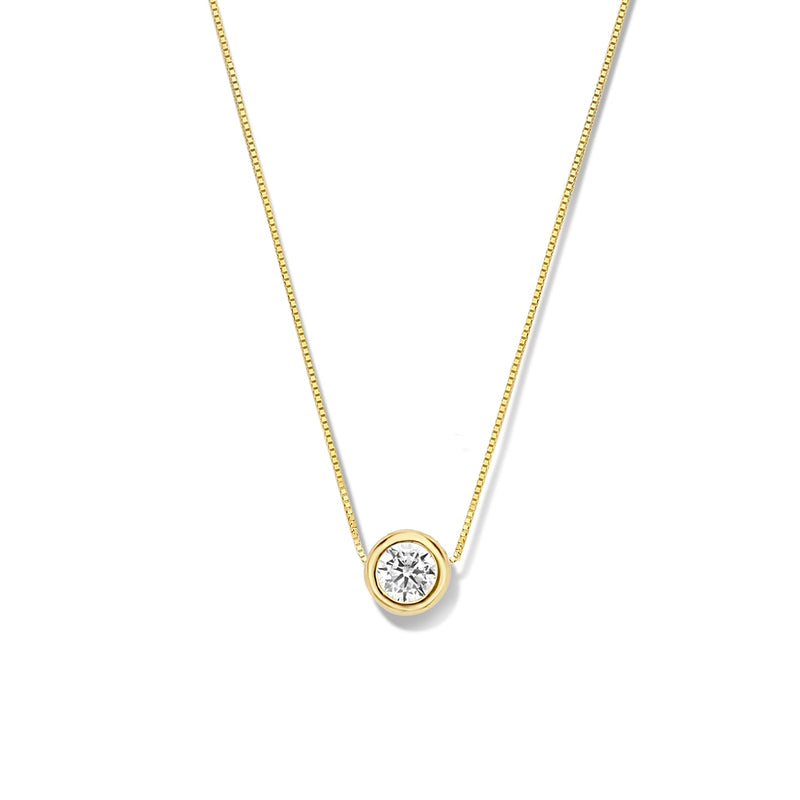 Isabel Bernard Rivoli Aélys 14 Karat | Gold Halskette IB340137-zoom-