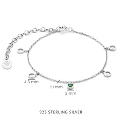 Violet Hamden Luna 925 Sterling Silver Bracelet VH320034