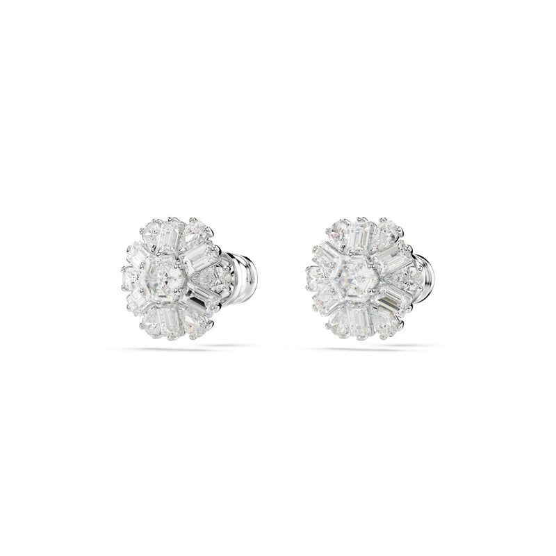 Swarovski Idyllia E Silver Coloured Ear Studs 5691483-zoom-