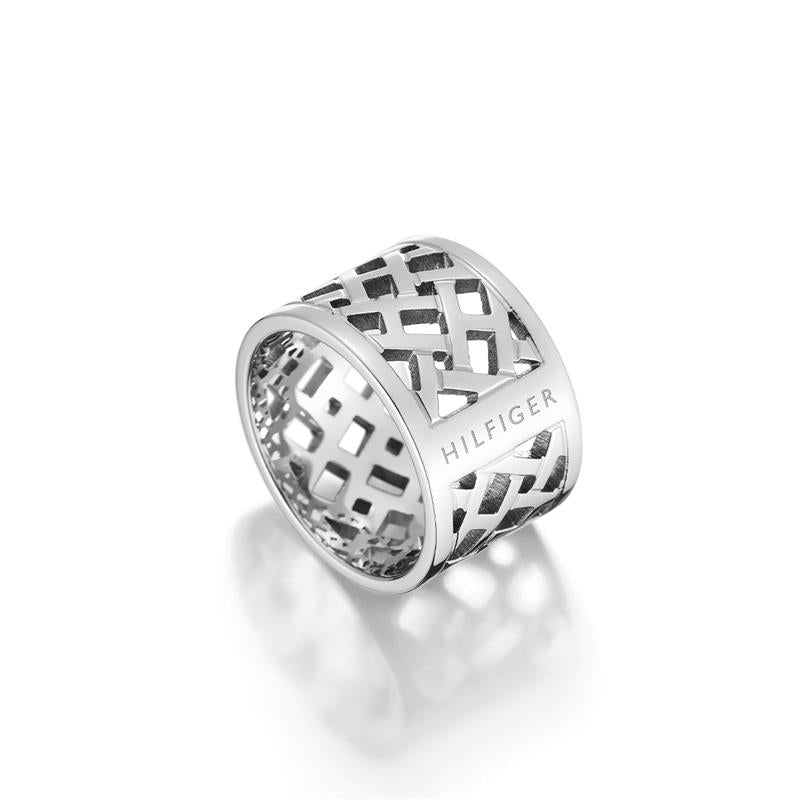 Tommy Hilfiger Stainless Steel Ring 2002-TJ2700743C-zoom-