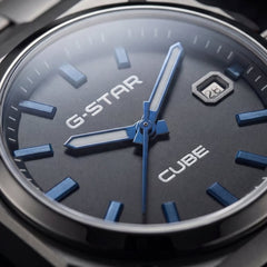 G-STAR Cube Gunmetal Analogue Men's Watch GSW.508.07