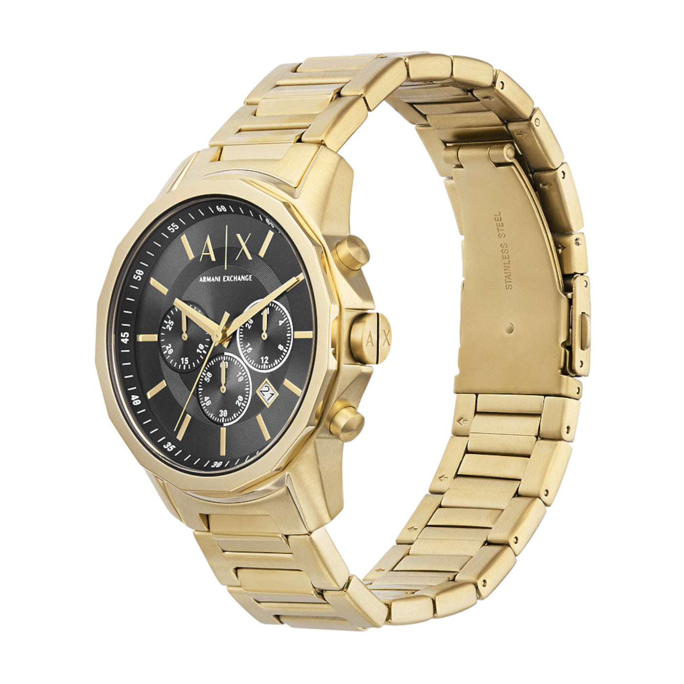 Armani Exchange Gold Watch AX1721