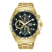 Lorus herren Uhr Gold RM358HX9