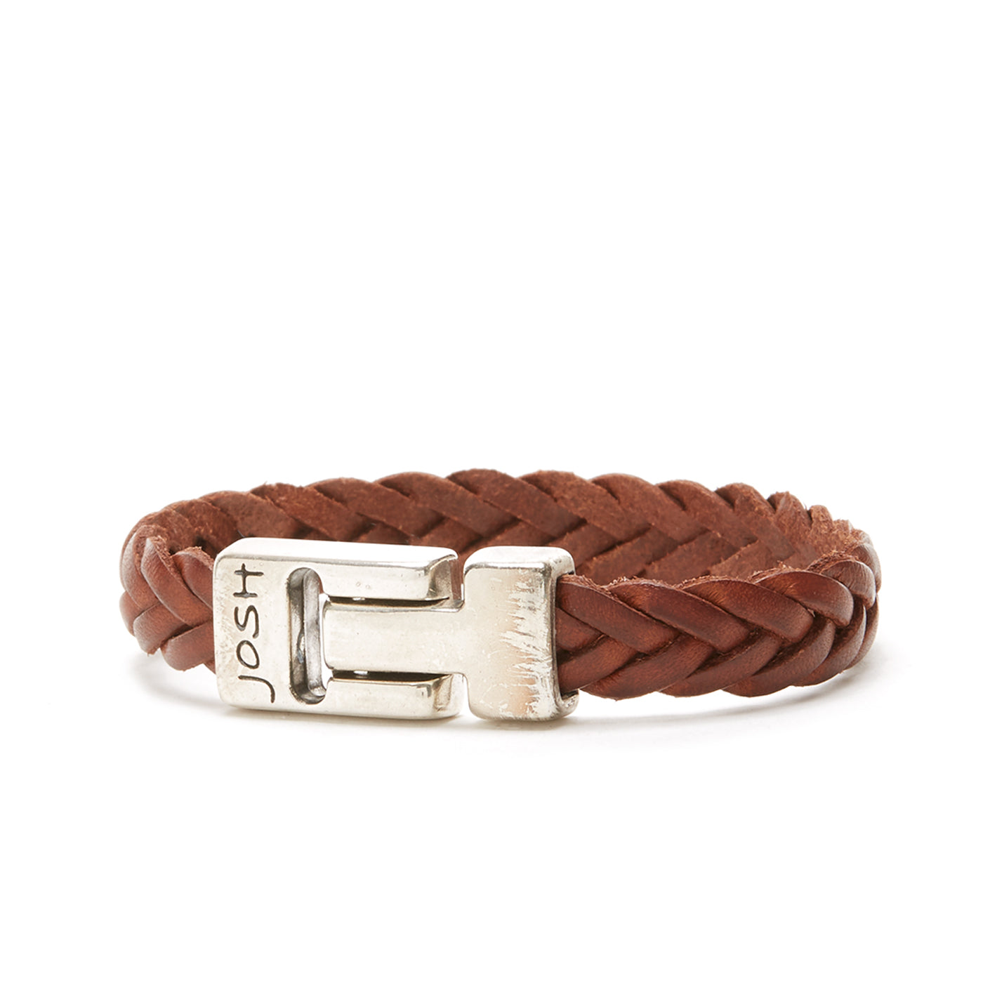 Josh Cognac Armband 24456-BRA-COGNAC-L (Lengte: 22.50 cm)