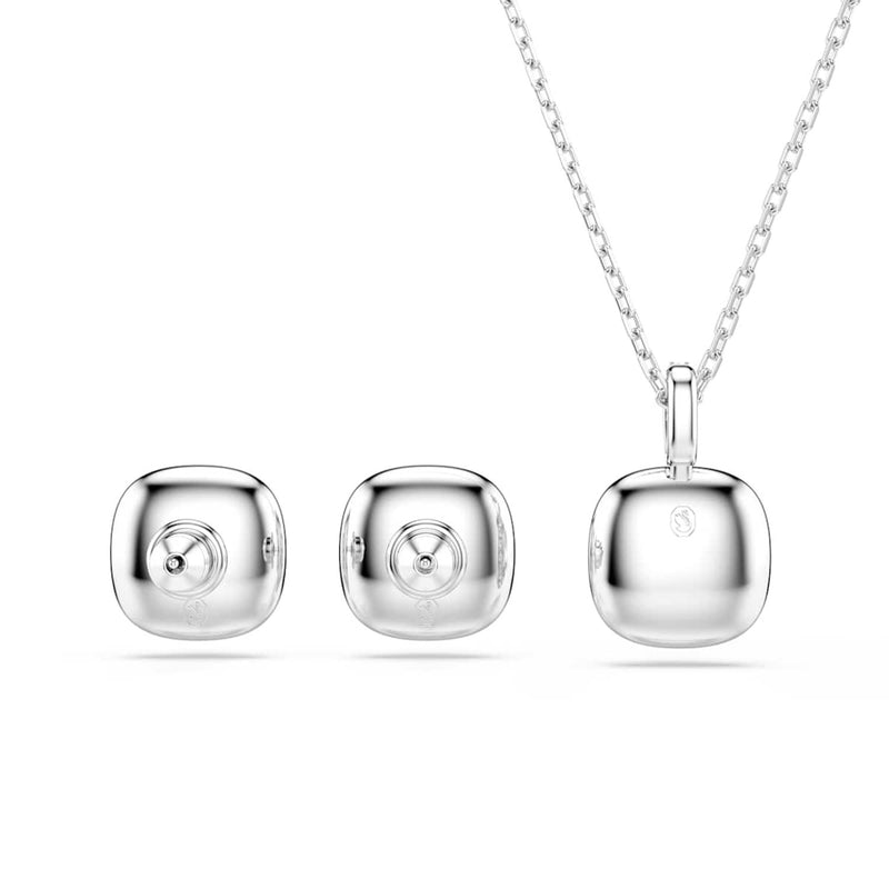Swarovski Una Angelic Cushion Schmuckset in Silberoptik 5754343-zoom-