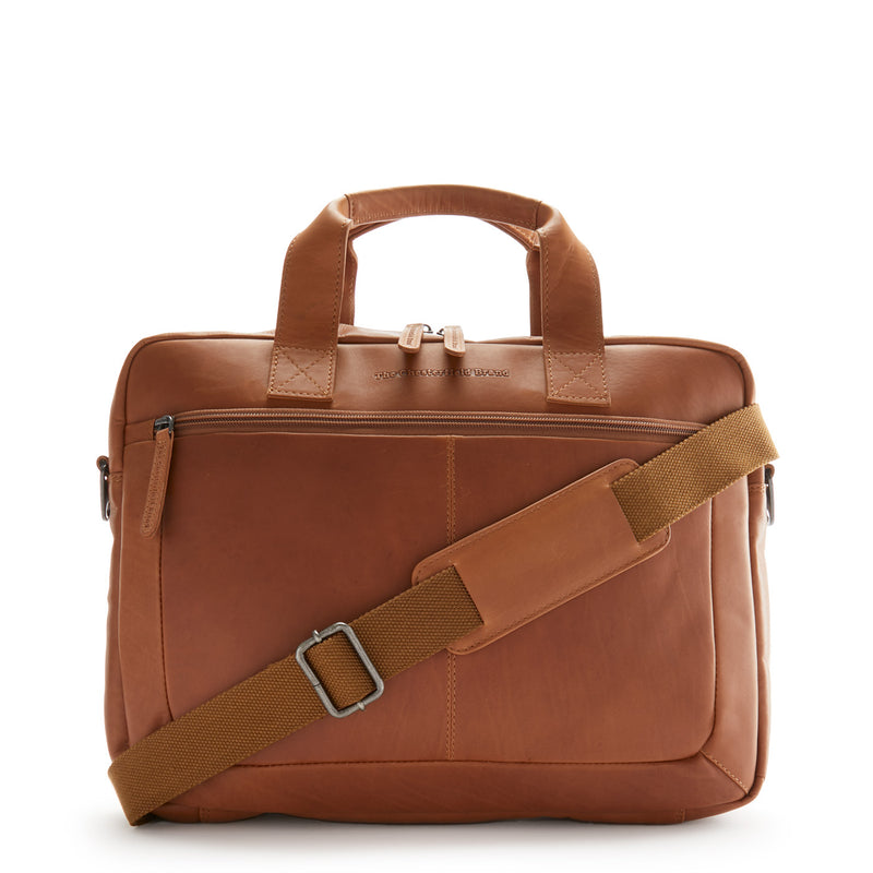 The Chesterfield Brand Calvi damen Laptoptasche Kognak C40.103331-zoom-