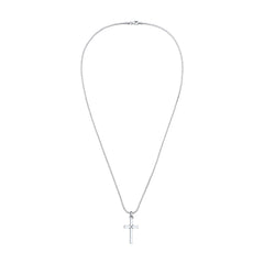 Kuzzoí 925 Sterling Silver Link Chain Necklace 2004-BF-0008062-001