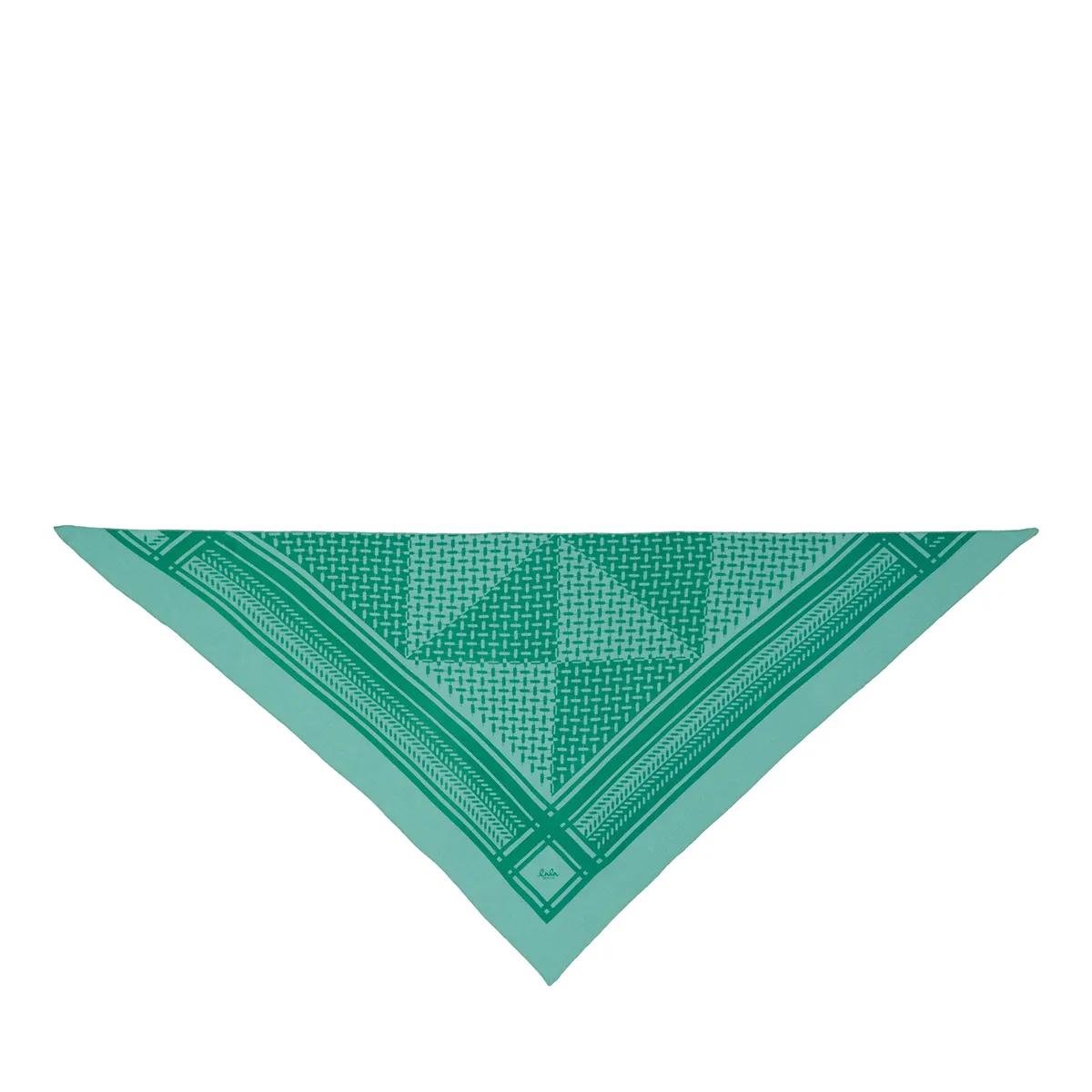 Lala Berlin Green Cashmere Scarf 2001-A0583319